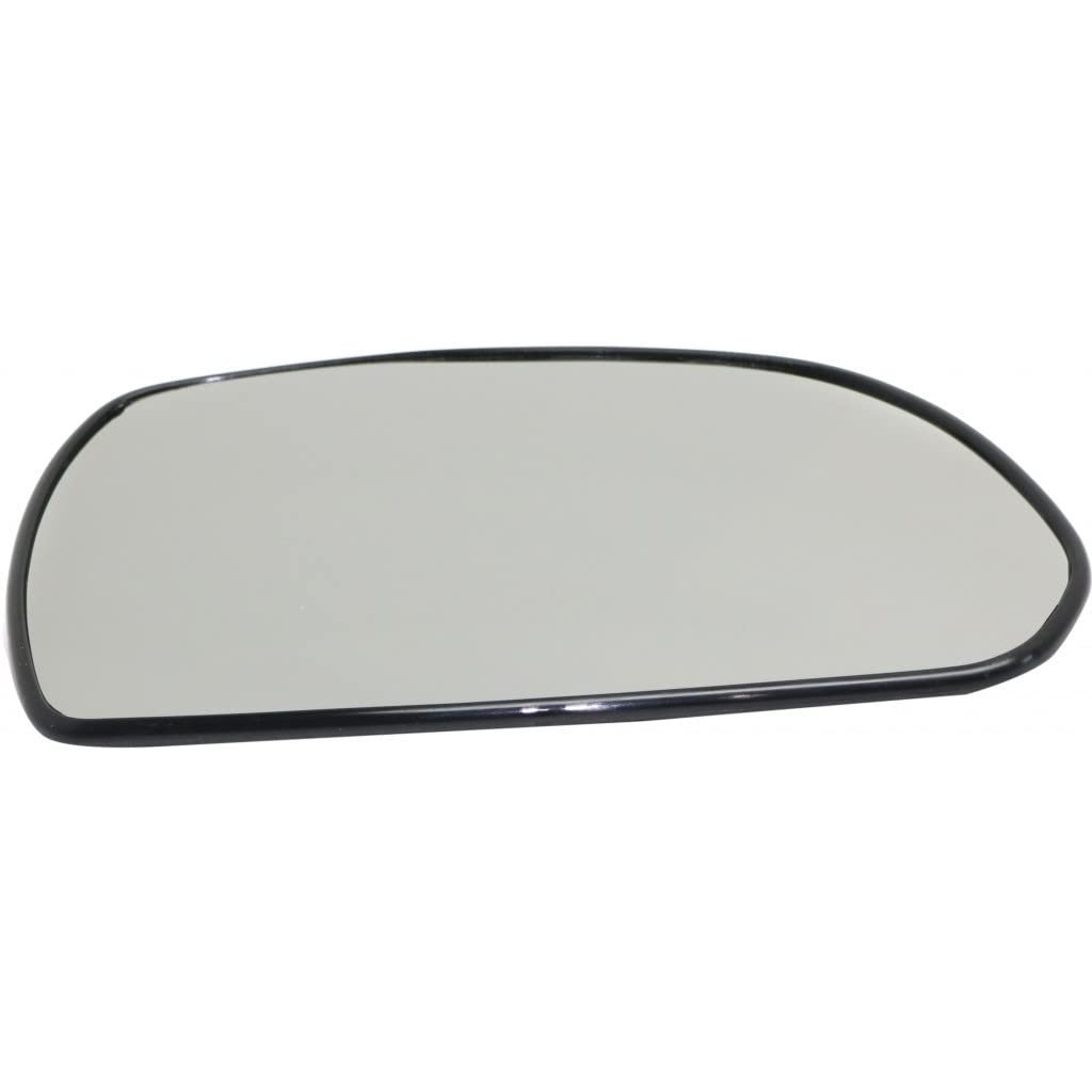Heated Passenger Side Mirror Glass For Kia Spectra 2002 2003 2004 Convex Replacement With Backing Plate Fits Hatchback And