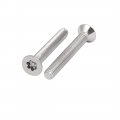 Uxcell M4x30mm 304 Stainless Steel Torx Security Flat Head Anti Theft Screws 10pcs