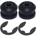 Transfer Case Shifter Linkage Control Lever Bushing Kit For Dodge Ram 1500 2500 3500 4x4 2002 2010 Includes E Clips Part Hs0062 