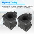 Uxcell 2pcs Car Suspension Stabilizer Bar Bushings No 4881560350 4881560180 For Toyota 4runner 2003-2009 Fj Cruiser 2007-2009