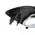 G-plus Pair Front Bumper Fog Light Grille Lamp Cover Compatible With Toyota Camry 2012-2014