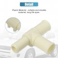 X Autohaux 2pcs Heater Water Pipe For Toyota Rav4 2006 2007 2008 2009 Hose Tee T-connector Replace 87248-20380 8724820380