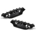 Front Bumper Support Bracket Set For Ford Escape 2020-2024 Fo1042162 Fo1043162 Lj6z17c947a Lj6z17c946a Black 2pcs Asa 