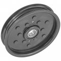 Caltric Flat Idler Pulley Compatible With John Deere Lawn Tractor Gx255 Gx325 Gx335 Gx345 Gx355