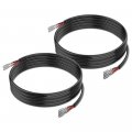 6 6ft 16awg Extension Cables 16 Guage Wires For Off Road Led Work Light Bar Wiring Harness 2 Pack 