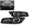 Bumper Smoke Fog Lights Lamp W Bulb Harness For 15 Sentra Fes Fesv S Sl Sv