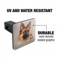 German Shepherd Dog Breed Tow Trailer Hitch Cover Plug Insert