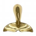 Humpback Whale Tail Door Knocker Premium Brass 