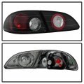 1998 1999 2000 2001 2002 Toyota Corolla Ce Le Ve Black Tail Lights Rear Brake Lamps Set Left Right Assembly