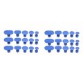 Dent Puller Tabs 30pcs Car Body Removal Pulling Paintless Repair Tools Glue