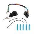 Ignition Key Switch Repair Harness Pigtail Kit Replacement For Polaris Sportsman 300 400 500