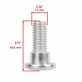 Caltric Rear Brake Disc Rotor With Bolts Compatible Honda Trx450r Kick Start 2006 2007 2008 2009