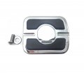 Smt-chrome Skull Small Brake Pedal Pad Compatible With 15-later Xg 93-later Dyna 84-later Fx Softail Except Fxstdse Models