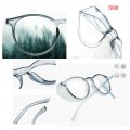 Mincl Anti Fog Safety Goggles Protective Glasses Blue Light Blocking Eyewear For Men Women Round Clear Uv400 Protection