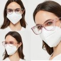 Mincl Anti Fog Safety Goggles Protective Glasses Blue Light Blocking Eyewear For Men Women Round Clear Uv400 Protection