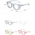 Mincl Anti Fog Safety Goggles Protective Glasses Blue Light Blocking Eyewear For Men Women Round Clear Uv400 Protection