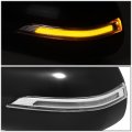 Ki1320195 Side Door Power Mirror With Turn Signal For Soul 2014-2019 Driver Left Paint To Match Black