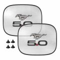 Ipick Image Ford Mustang Gt 5 0 Car Side Window Mesh Sun Shades For Baby Children Uv Protection 2 Pack
