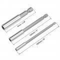 Uxcell 1 4 Inch Hex Shank By Magnetic Bit Holder Extension Set Quick Release Screwdriver Drill Power Tool 60 100 150mm