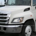 Niuparts Headlight With Halogen Bulbs Warm White Driver Side Fit Hino 258alp 268 268a 338ct 2006-2014