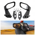 Maverick X3 Door Side Mirrors A Utv Pro Folding Back Upper Rear View Convex For Can-am Max Adjustable Rearview Black Replace 