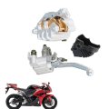 Front Master Cylinder Lever And Brake Caliper 45150-men-a51 Replacement For Honda Cr125r 250r Crf250x 450x 