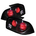 Spyder Ford Mustang 96-98 Altezza Tail Lights Black 