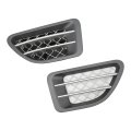 Front Grille Fit For Vent Trim Land Rover Range Sport L320 Prevent Debris Entry 2 Vents