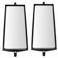 Door Mirror Set West Coast Style Manual Adjustment Replacement For 1968 International 1000c 