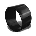 3 75 Inches Straight Turbo Intercooler Intake Piping Coupler Silicone Hose Black 