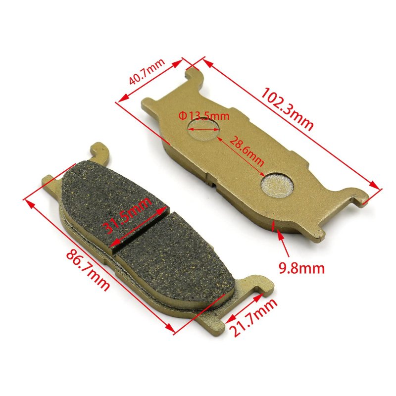 Httmt Disc Brake Pad Set For Road Bike Xv 1600 Star