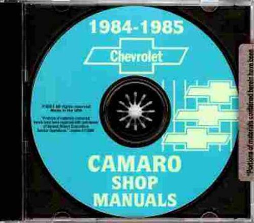 1984 Chevrolet Camaro Shop Service Repair Manual Cd Engine Drivetrain Wiring Oem