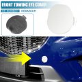 X Autohaux Car Front Bumper Tow Hook Cover Towing Eye Cap For Mazda Cx-5 2017 2018 2019 2020 2021 Kb8a50a11trailer White