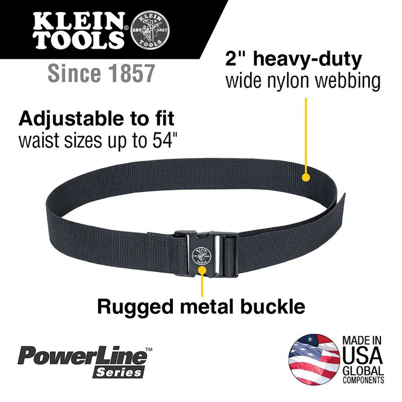Klein Tools 5705 Powerline Web Work Belt