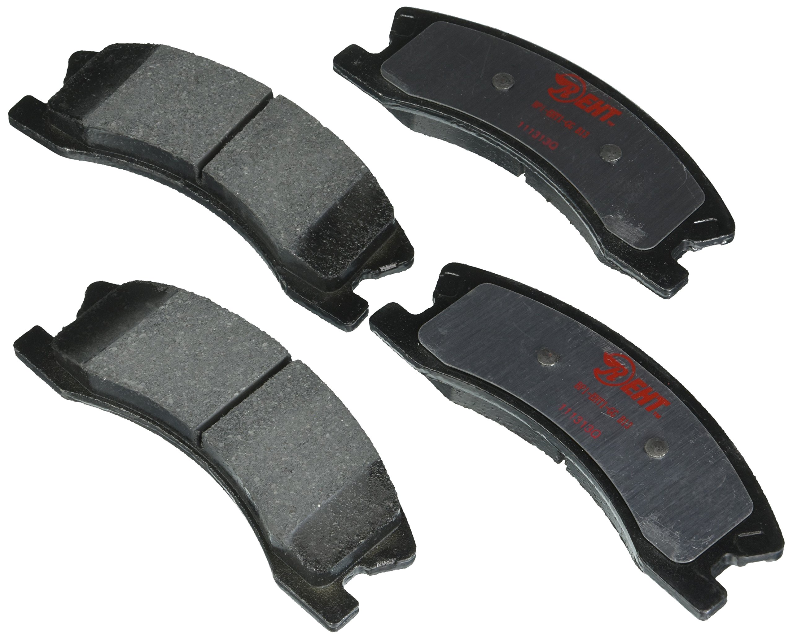 Element3 Front Brake Pad Set For 1999 To 2004 Jeep Grand Cherokee Eht945h Ceramic And Semi Metallic Hybrid Technology With