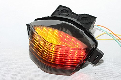 Smt-led Tail Brake Light For 2006 2007 2008 Kawasaki Ninja 650r Ex650 Er-6f Smoke B00rueb10m