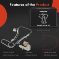 A-premium Engine Timing Chain Kit W Tensioner Guide Rail Dohc L4 2 5l Compatible With Nissan Altima 2002 2003 2004 2005 2006