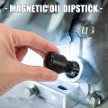 X Autohaux Car Magnetic Oil Dipstick Generator Dip Stick Drain Plug Black For Yamaha Ef2000is Ef1000is Generac Iq2000 Inverter