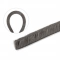 Uxcell Brush Weather Stripping Adhesive Felt Door Seal Strip Weatherstrip Sweep For Window 590 6inch L X 0 6 Inch W 15000mm
