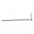 Prime-line Socket Head Cap Screws Hex Allen Drive 6-32 X 2-1 2 In Grade 18-8 Stainless Steel 10 Pack