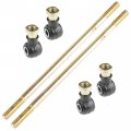 Caltric 2 Tie Rod Set Compatible With Polaris Sportsman 800 Efi 6x6 2009-2014