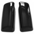 Hecasa Door Mirror Cover Compatible With Peterbilt 579 Driver And Passenger Side Black Pair