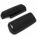 Hecasa Door Mirror Cover Compatible With Peterbilt 579 Driver And Passenger Side Black Pair