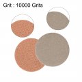 Uxcell 1-inch Hook And Loop Sanding Disc Wet Dry Silicon Carbide 10000 Grit 50 Pcs