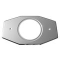 Lasco 03-1650 Smitty Plate Remodel 5-inch Opening Stainless Steel 