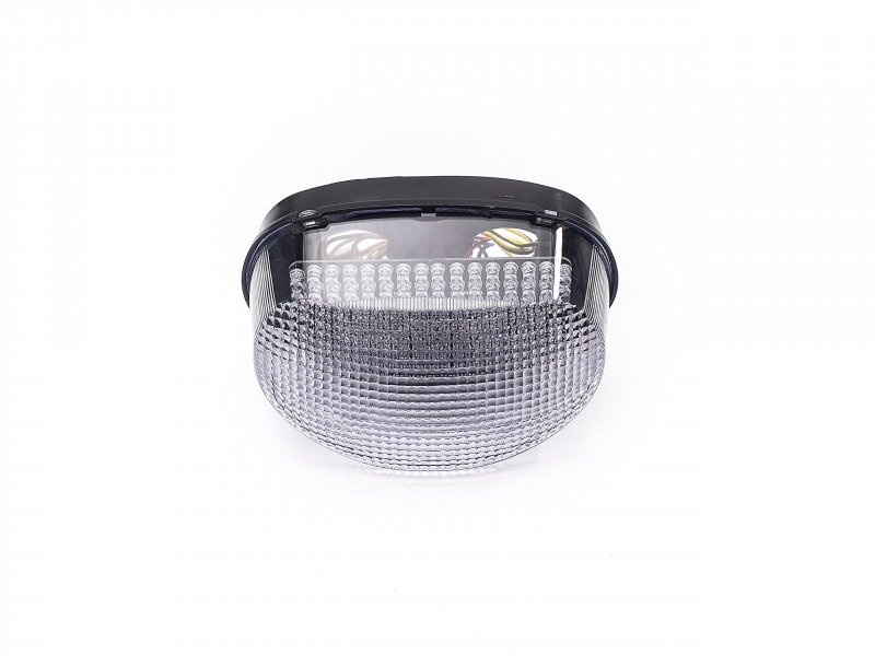 Tp Motorcycle Led Brake Tail Light Clear Lens Fit For Triumph 2002-2006 Daytona 955i 2002-2004 Speed Triple 2000-2003 Tt600