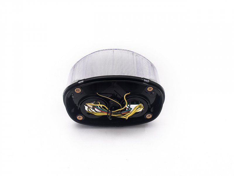 Tp Motorcycle Led Brake Tail Light Clear Lens Fit For Triumph 2002-2006 Daytona 955i 2002-2004 Speed Triple 2000-2003 Tt600