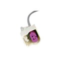 Ignition Knock Sensor Connector For Cadillac Srx 2004 2 Terminal Female Blade 16 Awg Natural White Finish Model 