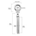 Yasorn 5-pack Stainless Steel Ring Lifting Expansion Eyebolt Bolt Screw With M6x80mm 