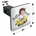 Betty Boop Sassy Flowers Tow Trailer Hitch Cover Plug Insert